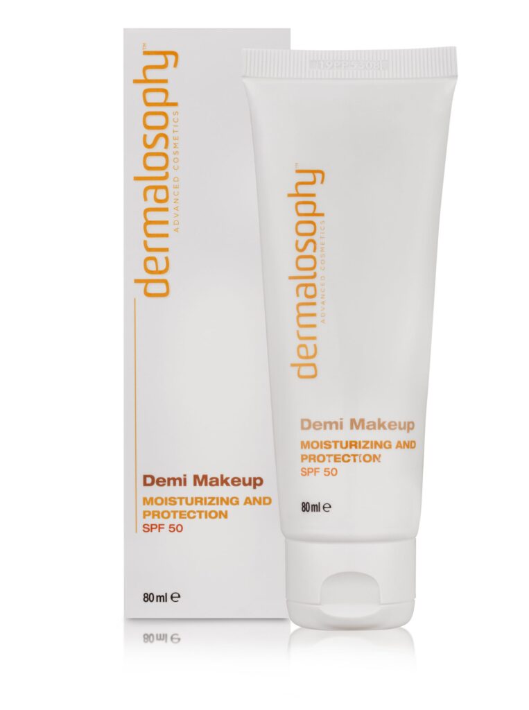 Dermalosophy Block SPF 50 with Demi Make Up - קרם הגנה עם גימור איפור