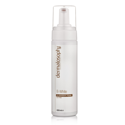 Dermalosophy B-White Cleanser Foam - SLS Free - קצף ניקוי לעור עם פיגמנטציה