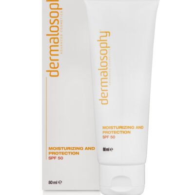Dermalosophy SPF 50 Block, Moisturizer with Sunscreen – קרם לחות עם הגנה SPF 50