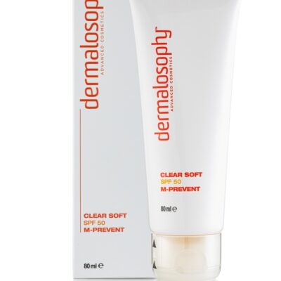 Dermalosophy Clear Soft SPF 50 M Prevent - קרם הגנה עם SPF 50
